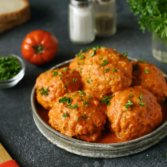 Ленивые голубцы с булгуром