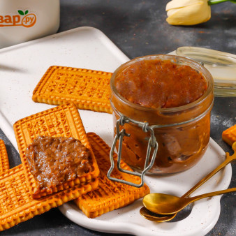 Домашняя шоколадная паста без яиц