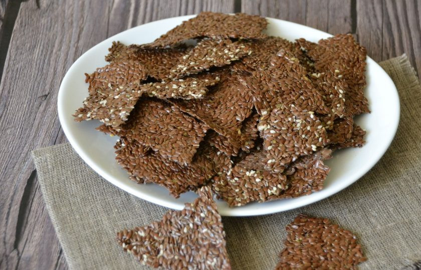 1. Этап. Льяные флаксы: У этого перекуса есть всего один недостаток - остановиться невозможно!