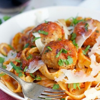 Мясные шарики с индейкой и беконом