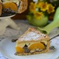 Творожно-маковый пирог с абрикосами