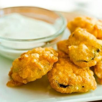 Огурцы в пивном кляре