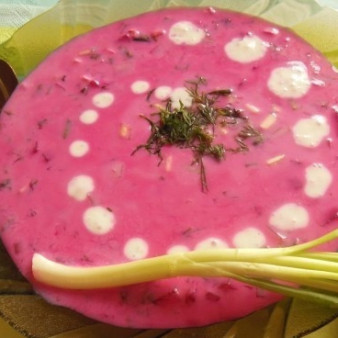 Холодник на кефире