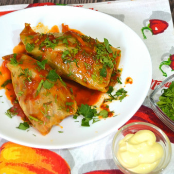 Голубцы по-цыгански