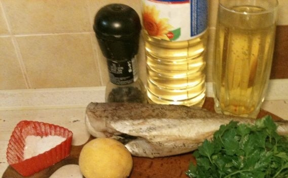 1. Этап. Треска в фольге в духовке: Подготавливаем основные ингредиенты.