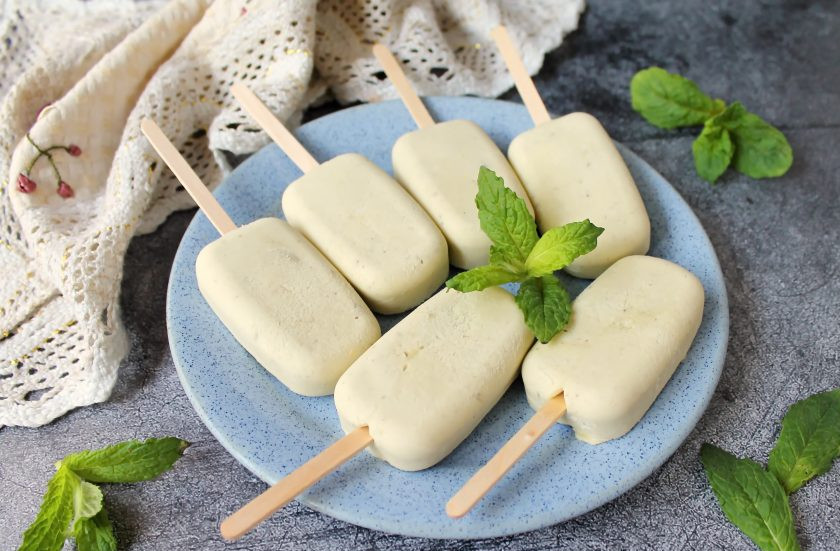 1. Этап. Сливочное мороженое с авокадо: Приятного аппетита!