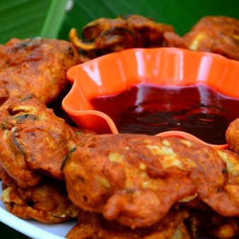 Мидии, жаренные в кляре