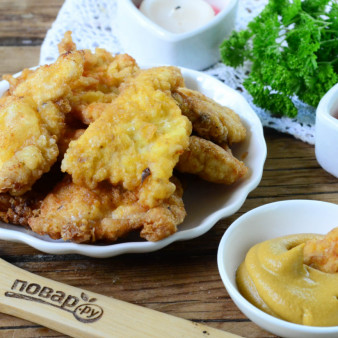 Чипсы из куриного филе