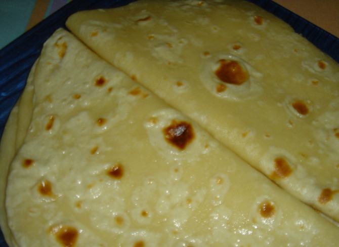 1. Этап. Кыстыбый на кефире: Приятного аппетита!