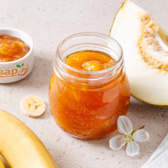 Варенье из дыни с бананами