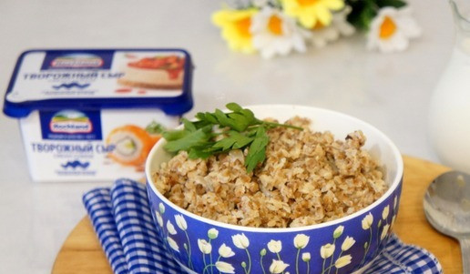 1. Этап. Гречка Птичье молоко: Гречка готова. Можно подавать.