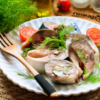 Скумбрия без рассола быстро в домашних условиях