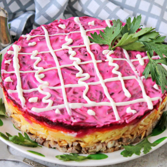 Мясной салат Король в гневе