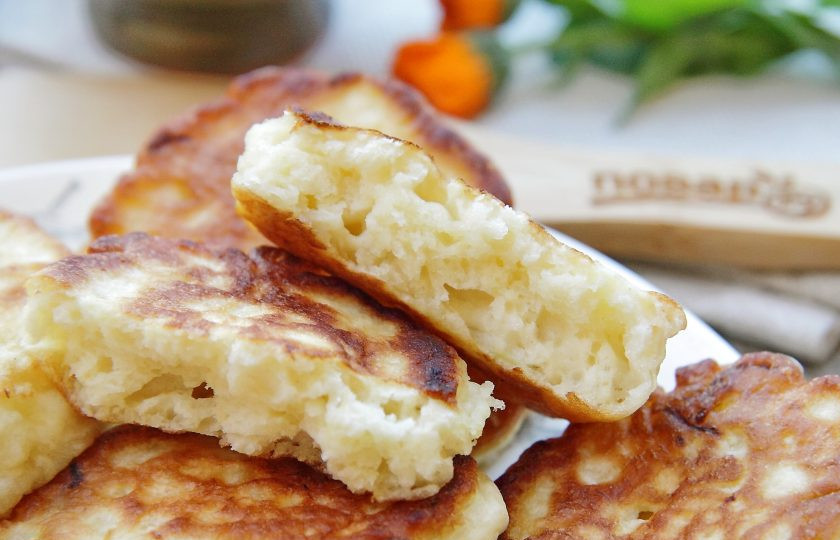 1. Этап. Оладьи из кабачков на кислом молоке: Приятного аппетита!