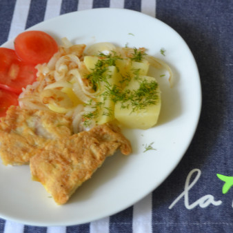 Терпуг, жареный на сковороде