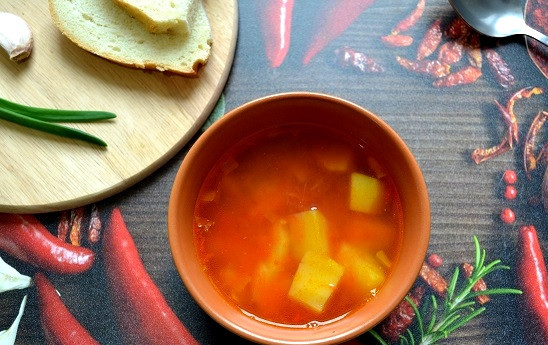 1. Этап. Томатный суп с булгуром: 11. Приятного аппетита!