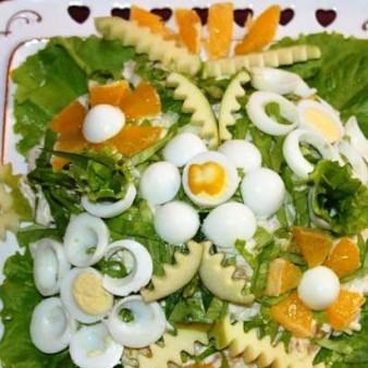 Салат Романтика