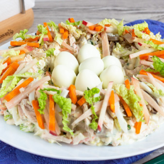 Салат Ласточкино гнездо