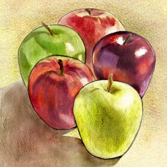 Cinnamon Apple Sponge Cake