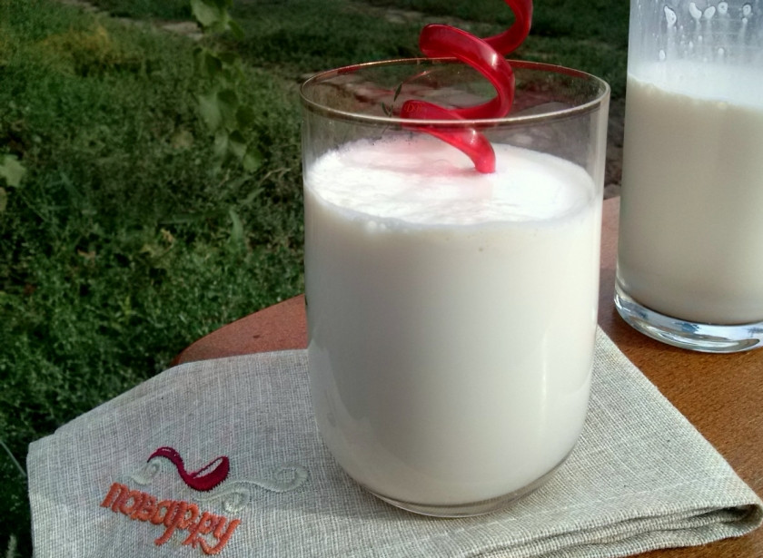 1. Этап. Домашнее миндальное молоко: 5. Будьте здоровы!