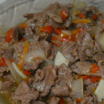 Баранина в сладком соусе