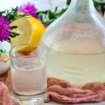 Лимонная настойка на самогоне