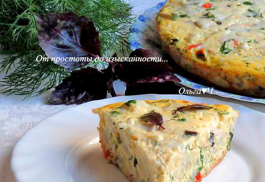 1. Этап. Запеканка из цветной капусты в мультиварке: Подавайте к столу.