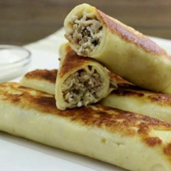 Блины фаршированные