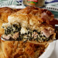Tuna Spanakopita Pie