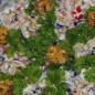 Салат Лора Баклажаны моем, нарезаем кубиками 1х1 см Обжариваем их на подсолнечном масле Пока жарятся синенькие, нарезаем кубиками помидоры Грецкие орехи измельчаем блендером Баклажаны выкладываем в дуршлаг, чтобы стекло лишнее масло В помидоры добавляем измельченные орехи и чеснок Добавляем остывшие баклажаны, посыпаем перцем, солью. Заправляем майонезом Украшаем, даем полюбоваться народу, и бегом за тарелкой!)))