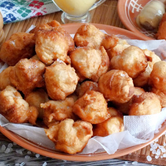 Солёные пончики