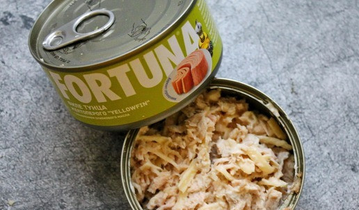 1. Этап. Закусочные круассаны с тунцом: С тунца ТМ 