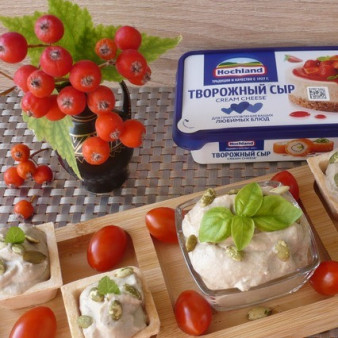 Паштет из баклажанов с творожным сыром