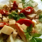 Салат из индейки с вялеными помидорами