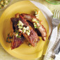 Cumin-Glazed Ribs with Avocado-Pineapple Salsa