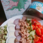 Салат порционный с тунцом