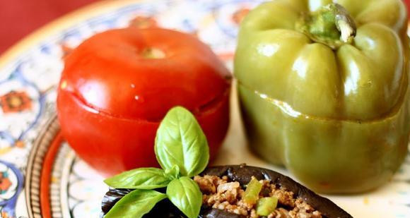 1. Этап. Долма из баклажанов по-азербайджански: Приятного аппетита!