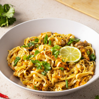 Лапша с капустой по-китайски