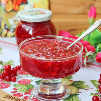 Заготовка калины на зиму