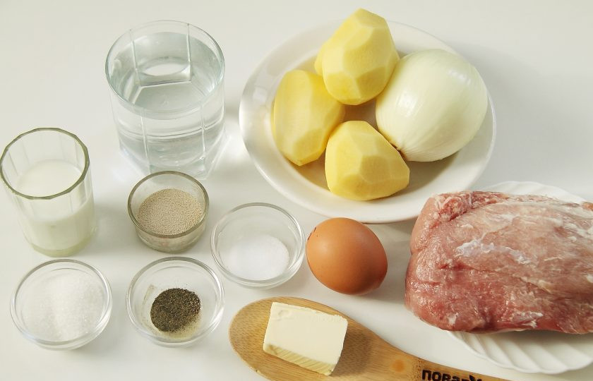 1. Этап. Хуплу: Подготовьте необходимые ингредиенты.