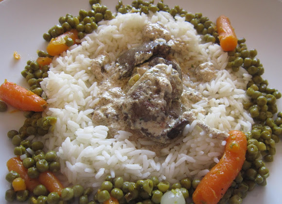 1. Этап. Печень под соусом: 4. Готово! Приятного аппетита!