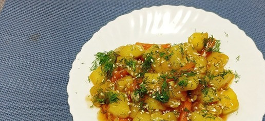 1. Этап. Кабачки по-китайски: Кабачки по-китайски - ГОТОВЫ!!!