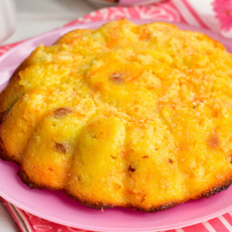 Диетическая морковная запеканка