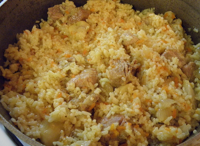 1. Этап. Плов: 11. Плов готов! Приятного!