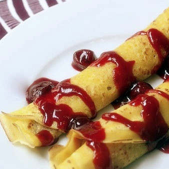 Постные блины на минеральной воде