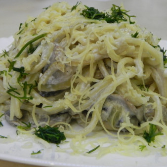 Грибной соус из вешенок