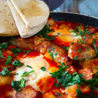 Мексиканский завтрак Одна сковородка