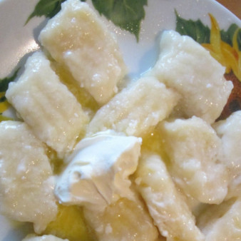 Ленивые вареники для малышей