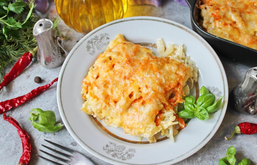 1. Этап. Треска с капустой: Приятного аппетита!