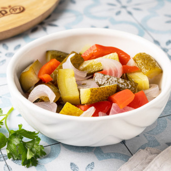 Маринованные огурцы по-индийски